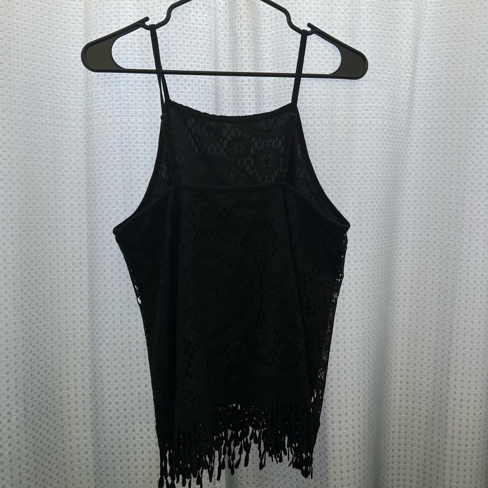 Crocheted tank